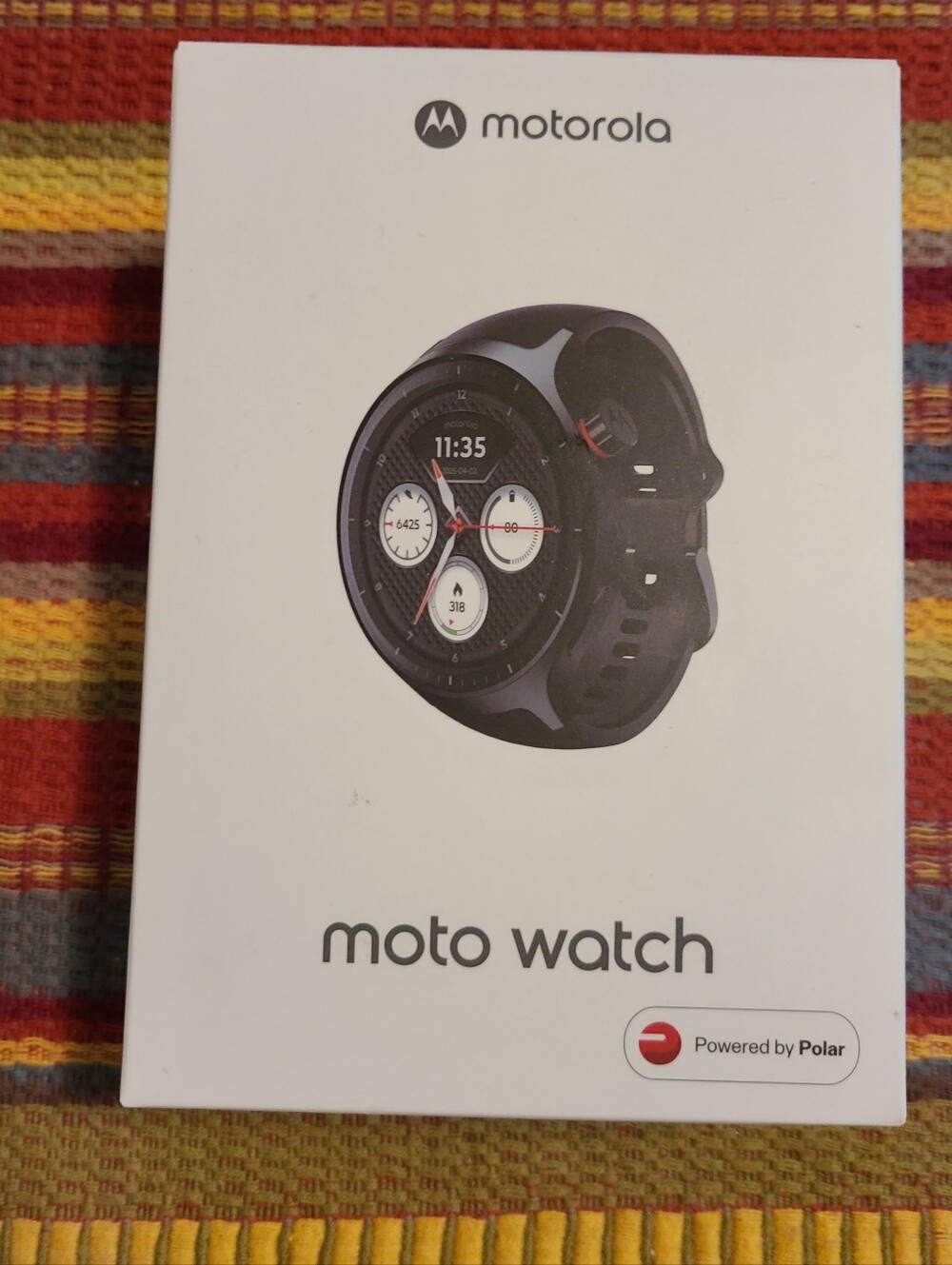 Motorola Moto Watch 2026 XT2547-Fitness & Health Powered by Polar